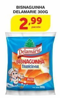 Roldão Bisnaguinha delamarie 300g oferta