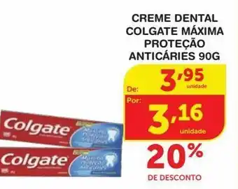 Roldão Creme dental colgate 90g oferta