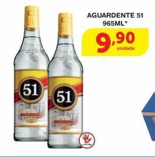 Roldão Aguardente 51 965ml oferta