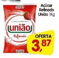 Cercadão Açúcar Refinado União 1Kg oferta