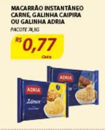 Assaí Atacadista Macarrao Instantineo Carne 24.3g oferta