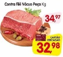 Cercadão Contra Filé Vácuo Peça Kg oferta