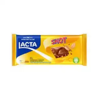 Choc tab lacta pc 80g shot .