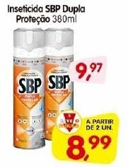 Cercadão Inseticida SBP Dupla Proteção 380ml oferta