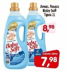 Amac. Roupa Baby Soft Tipos 2L