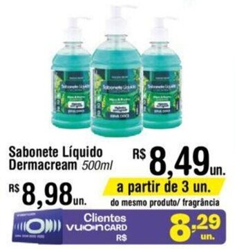 Fort Atacadista Sabonete Líquido Dermacream 500ml oferta
