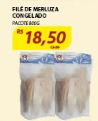Assaí Atacadista File de Merluza congelado 800g oferta