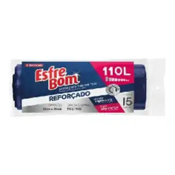 Saco lixo rolo esfrebom antiv 110l c/15