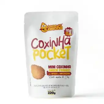 Nordestão Mini coxinha macaxeira loucos por coxinha frango 220g oferta