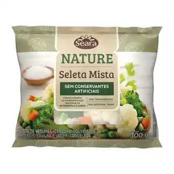 Supper Rissul Seleta seara nature mista congelada 300g oferta