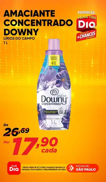 Dia AMACIANTE CONCENTRADO DIO DOWNY 1L oferta