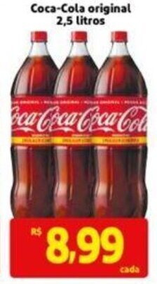 Extra Supermercado Coca-Cola original 2,5 litros oferta