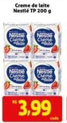 Extra Supermercado Creme de leite Nestlé TP 200 g oferta