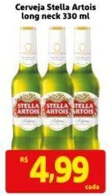 Cerveja Stella Artois long neck 330 ml
