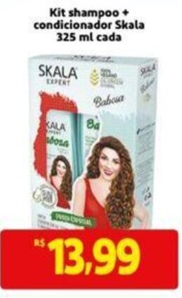 Extra Supermercado Kit shampoo+ condicionador Skala 325 ml cada oferta