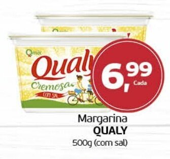 Cometa Supermercados Margarina QUALY 500g (com sal) oferta