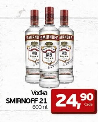 Cometa Supermercados Vodka SMIRNOFF 21 600ml oferta