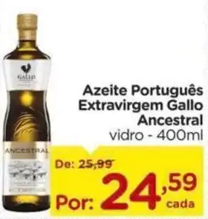 Carrefour Azeite Português Extravirgem Gallo Ancestral vidro - 400ml oferta