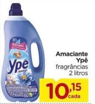 Carrefour Amaciante Ypê fragrâncias 2 litros oferta