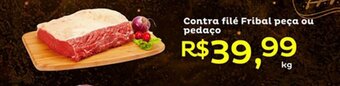 Super Lagoa Contra filé Fribal peça ou pedaço oferta