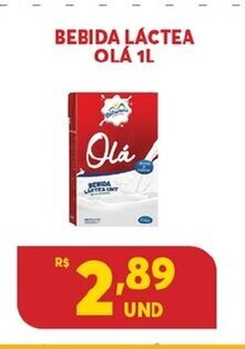 Atacadão Centro Sul Bebida lactea Ola 1L oferta