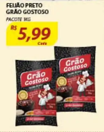 Assaí Atacadista Feijao Preto Grao Gostoso kg oferta