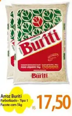 Atacadão Arroz Buriti Parbolizado - Tipo 1 Pacote com 5kg oferta