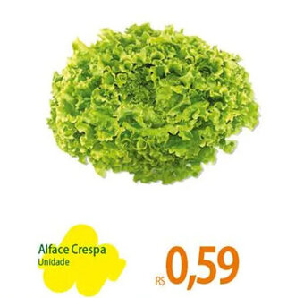 Atacadão Alface Crespa Unidade oferta