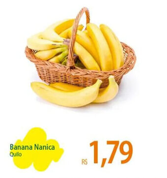 Atacadão Banana Nanica Quilo oferta