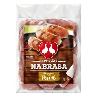 Festval Linguiça de pernil perdigão na brasa 1kg oferta