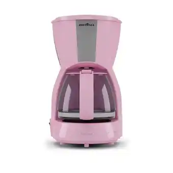 Balaroti Cafeteira britânia bcf15 inox rosa 15 xícaras 800w oferta