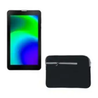 Novo Mundo Combo de case neoprene para tablet até 8 pol + tablet m7 (3g/32gb) preto multi - nb3602k nb3602k oferta