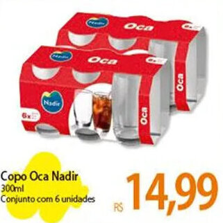 Atacadão Copo Oca Nadir 300ml oferta