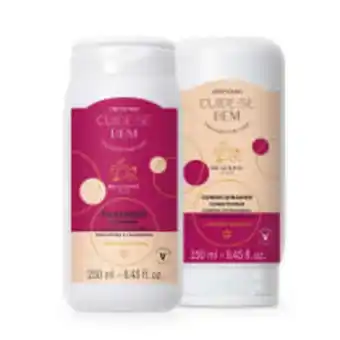 O Boticário Combo cuide-se bem beijinho: shampoo 250ml + condicionador 250ml oferta
