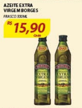 Assaí Atacadista Azeite Extra Virgem Borges 500ml oferta