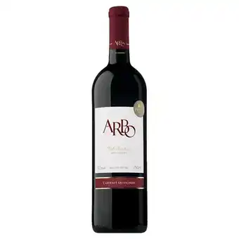 Vinho arbo tinto seco cabernet sauvignon 750 ml