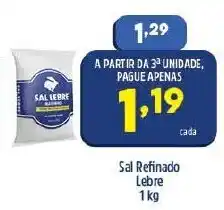 Sal Refinado Lebre 1kg