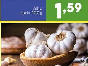 Arena Atacado Alho cada 100g oferta