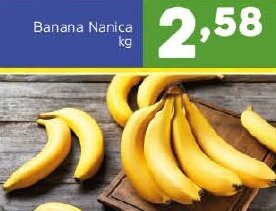 Arena Atacado Banana Nanica 1kg oferta
