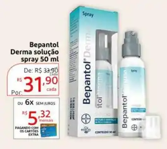 Extra Supermercado Bepantol Derma solucao spray 50ml oferta