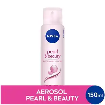 Supermercados Mateus Nivea antitranspirante pearl & beauty aerosol 150ml oferta