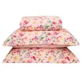 Lojas Havan Colcha casal 3 peças estampada - watercolor flower oferta