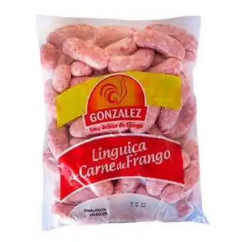 Linguiça de frango gonzalez pacote 1kg