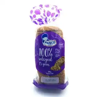 Supermercados Joanin Pão de forma 100% saudável 15 grãos panco 380g oferta