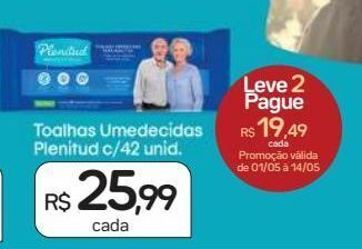 Drogal Toalhas umedecidas plenitud 42un oferta