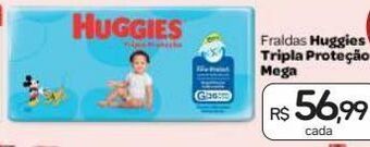 Drogal Fraldas huggies oferta