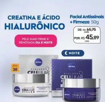 Creme facial antissinais + firmeza 50g
