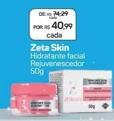 Hidratante facial zeta skin 50g
