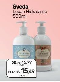 Drogal Loção hidratante sveda 500ml oferta