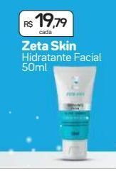 Hidratante facial zeta skin 50ml